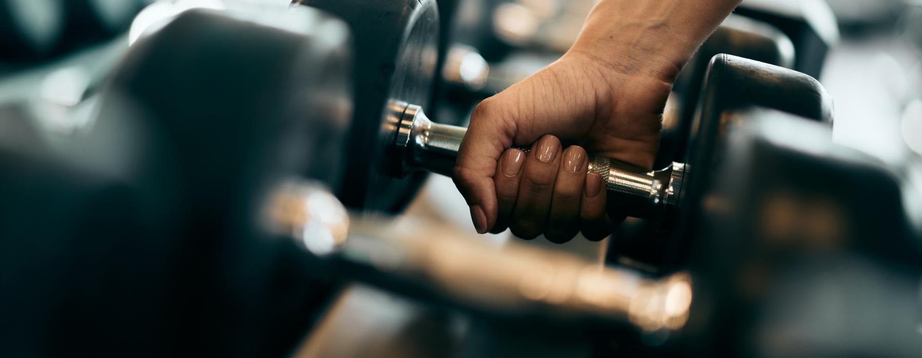 a person working out